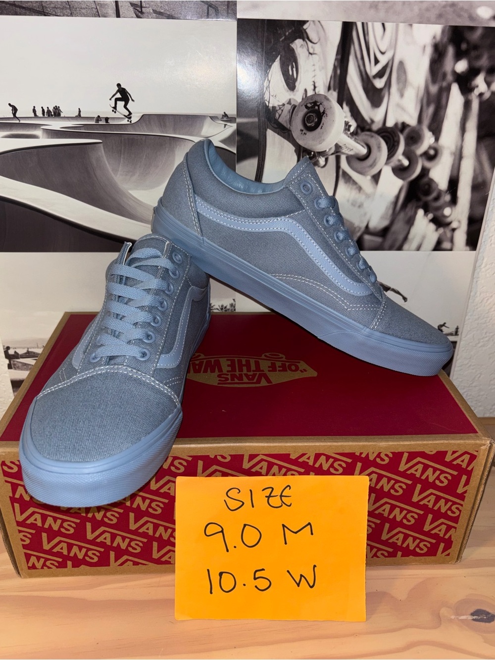 Vans Old Skool sz 9.0 Men’s 10.5 Woman